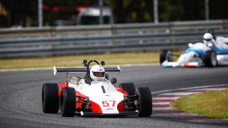 Start do wyścigu 6. rundy HAIGO ADAC HISTORIC CUP Formel 2023 na Torze Poznań