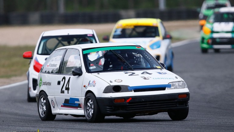 Maciej Łaszkiewicz po wyścigu klasy DN-2 5. rundy WSMP 2022 na Torze Poznań