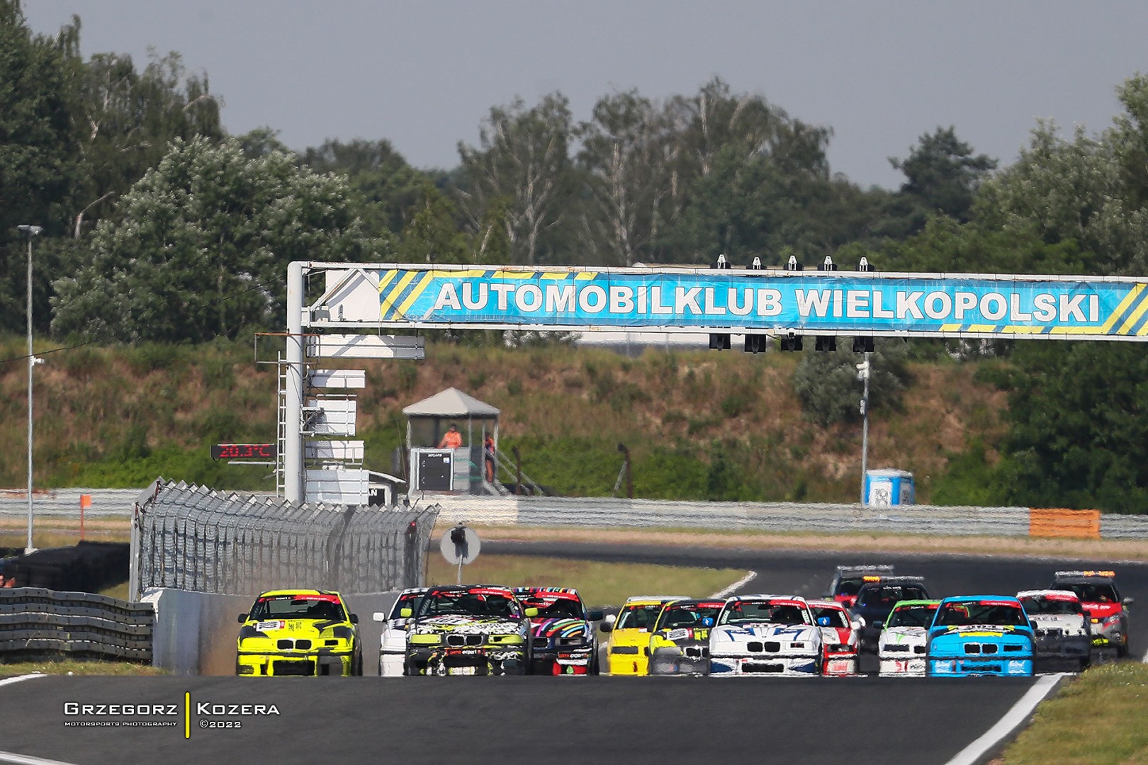 3. runda Wyścigowych Samochodowych Mistrzostw Polski 2022 - Fot. Grzegorz Kozera