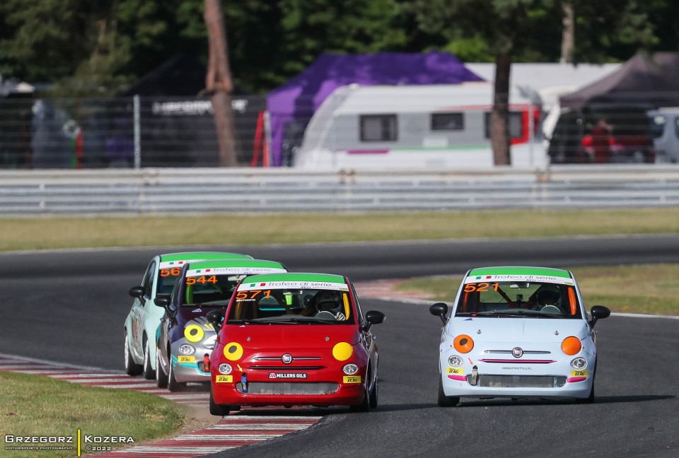 5. i 6. runda Wyścigowych Samochodowych Mistrzostw Polski 2022 - Fot. Grzegorz Kozera