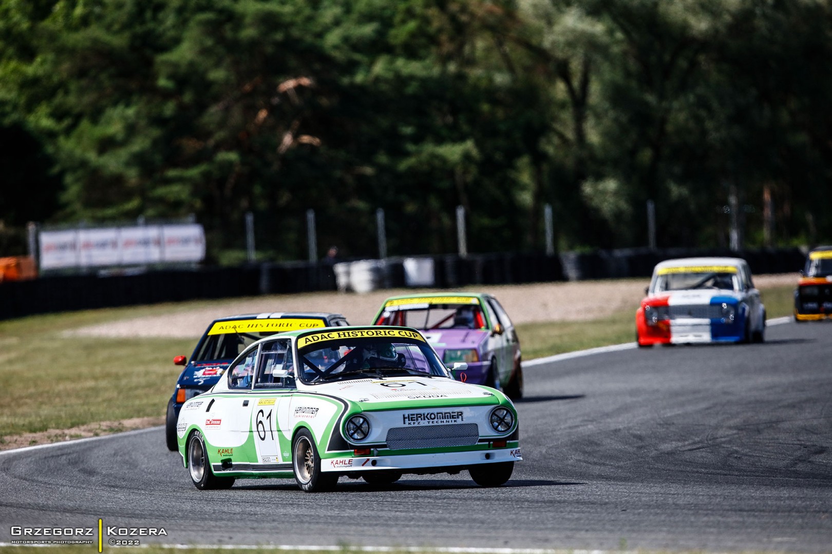 5. i 6. runda Wyścigowych Samochodowych Mistrzostw Polski 2022 - Fot. Grzegorz Kozera