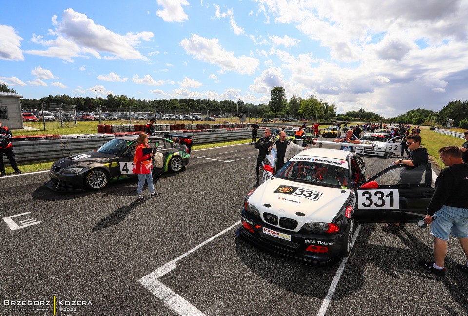5. i 6. runda Wyścigowych Samochodowych Mistrzostw Polski 2022 - Fot. Grzegorz Kozera