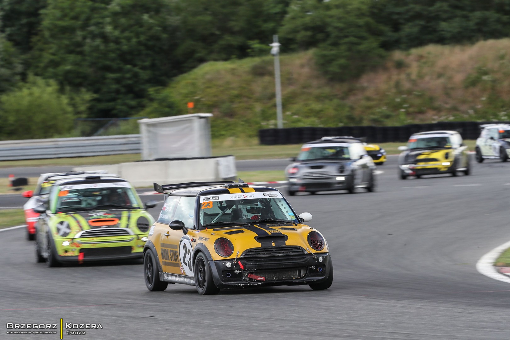 5. i 6. runda Wyścigowych Samochodowych Mistrzostw Polski 2022 - Fot. Grzegorz Kozera