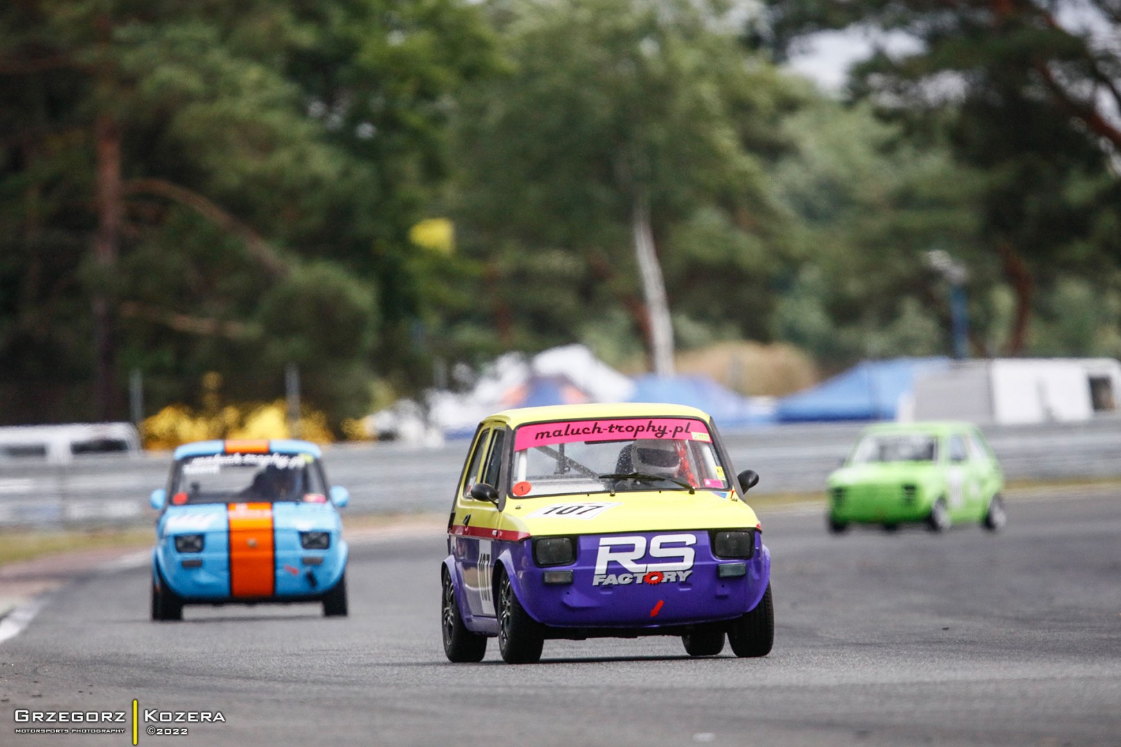 5. i 6. runda Wyścigowych Samochodowych Mistrzostw Polski 2022 - Fot. Grzegorz Kozera