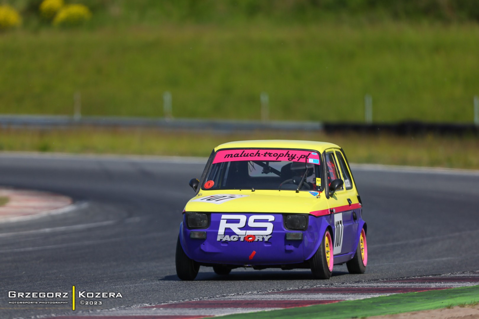 1. i 2. runda Wyścigowych Samochodowych Mistrzostw Polski 2023 - Fot. Grzegorz Kozera