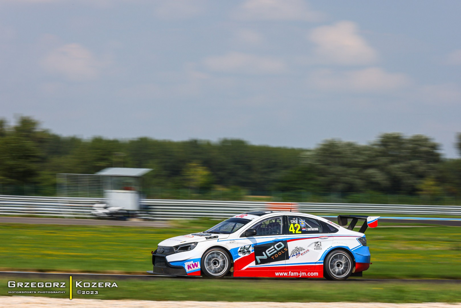 7. i 8. runda Wyścigowych Samochodowych Mistrzostw Polski 2023 - Fot. Grzegorz Kozera