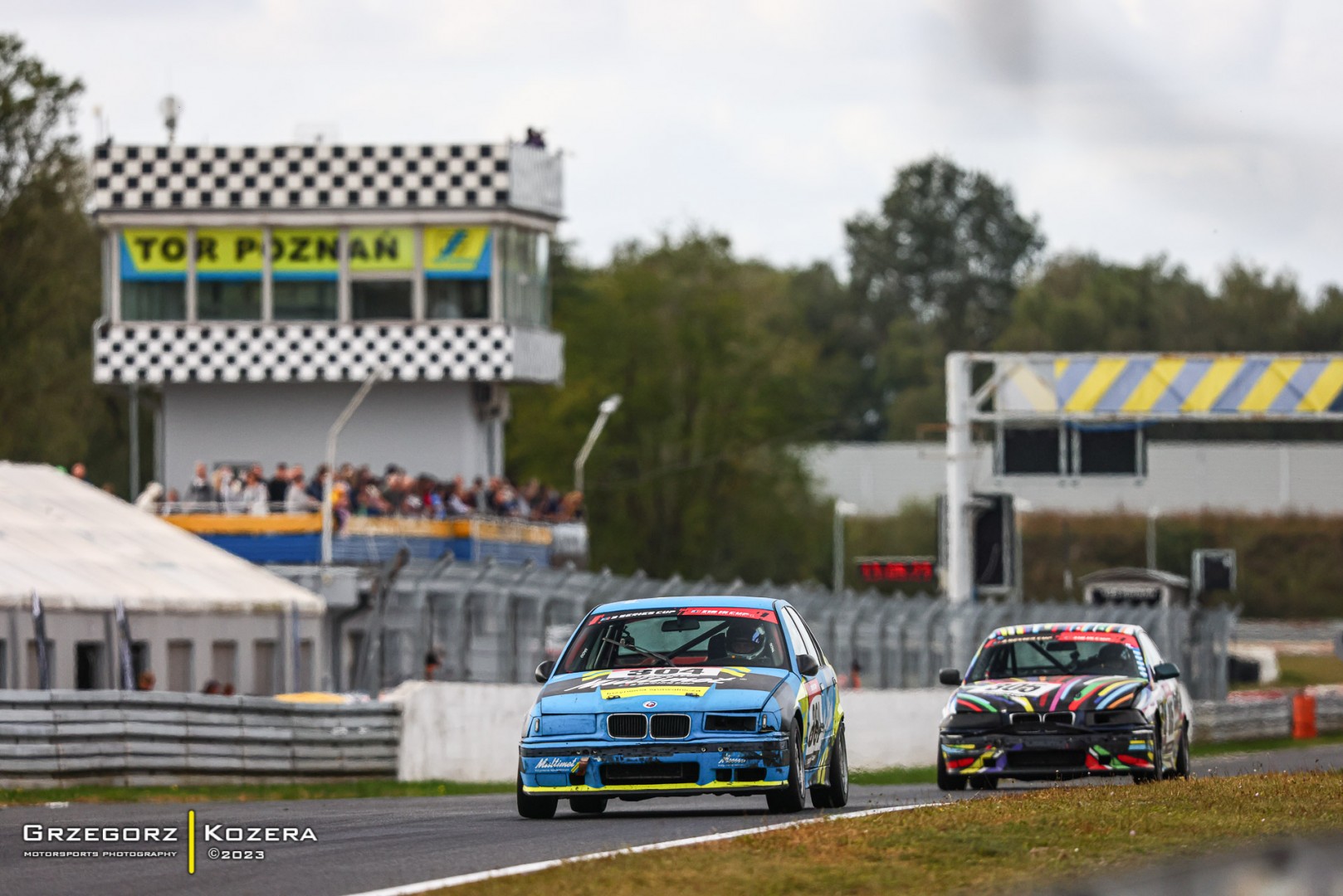 9. i 10. runda Wyścigowych Samochodowych Mistrzostw Polski 2023 - Fot. Grzegorz Kozera
