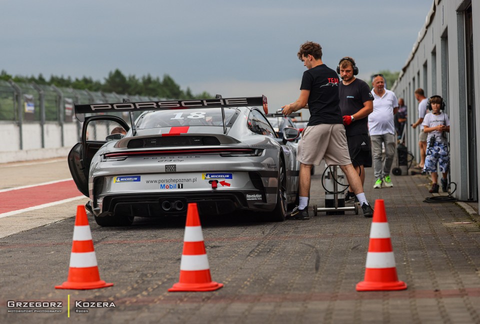 3. runda Mistrzostw Polski GT3 CUP by Porsche 2025 - Tor Poznań