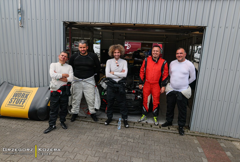 Trening przed 5. i 6. rundą Wyścigowych Samochodowych Mistrzostw Polski 2023 / 3. rundą Mistrzostw Polski Endurance - Fot. Grzegorz Kozera